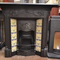 Edwardian Tiled Combination Fireplace 1369TCOld fireplaces