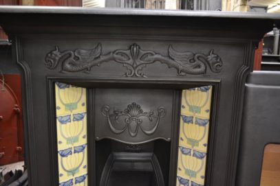 Edwardian Tiled Combination Fireplace 1369TCOld fireplaces