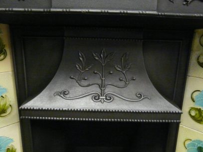 222TC_1367_Edwardian_Art_Nouveau_Tiled_Fireplace