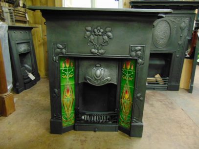 278TC_1371_Art_Nouveau_Tiled_Fireplace