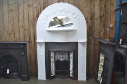 Art Nouveau Arts & Crafts Fireplace 1351CS - Oldfireplaces