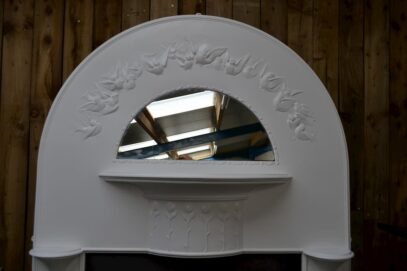 Art Nouveau Arts & Crafts Fireplace 1351CS - Oldfireplaces