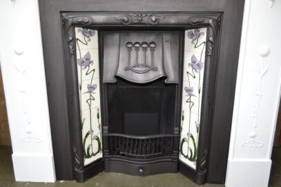 Art Nouveau Arts & Crafts Fireplace 1351CS - Oldfireplaces