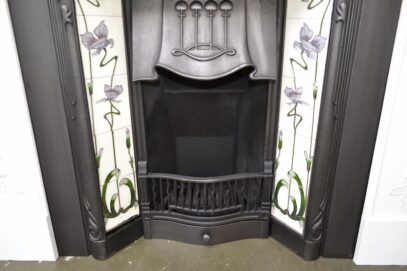 Art Nouveau Arts & Crafts Fireplace 1351CS - Oldfireplaces