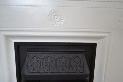 Victorian Art Nouveau Fireplace 4099MC - Oldfireplaces