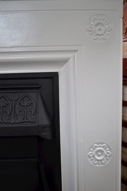 Victorian Art Nouveau Fireplace 4099MC - Oldfireplaces