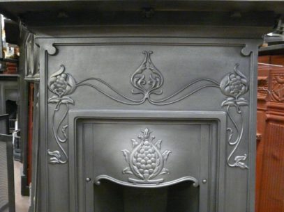 Attractive Art Nouveau Bedroom Fireplace 1466B Antique Fireplace Company.