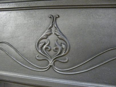 Attractive Art Nouveau Bedroom Fireplace 1466B Antique Fireplace Company.