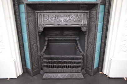 Victorian Tiled Insert 1496TI - Antique Fireplace Co