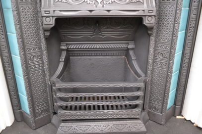 Victorian Tiled Insert 1496TI - Antique Fireplace Co