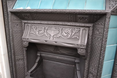 Victorian Tiled Insert 1496TI - Antique Fireplace Co