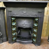 260TC_1500_Art_Nouveau_Tiled_Combination_Fireplace