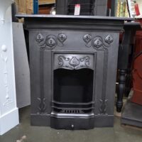 Art Nouveau Cast Iron Fireplace 1514MC - Oldfireplaces