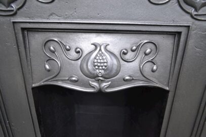 Art Nouveau Cast Iron Fireplace 1514MC - Oldfireplaces