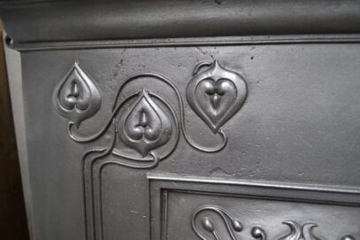 Art Nouveau Cast Iron Fireplace 1514MC - Oldfireplaces