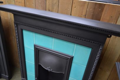 Late Victorian Tiled Combination Fireplace 1518TC - Antique Fireplace Company