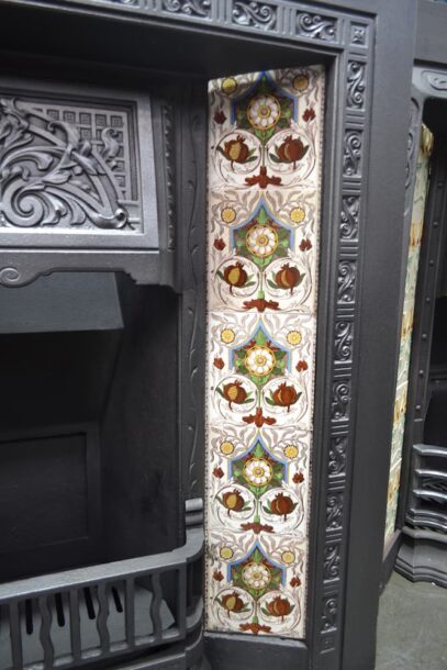 Victorian Tiled insert 4620TI - Oldfireplaces