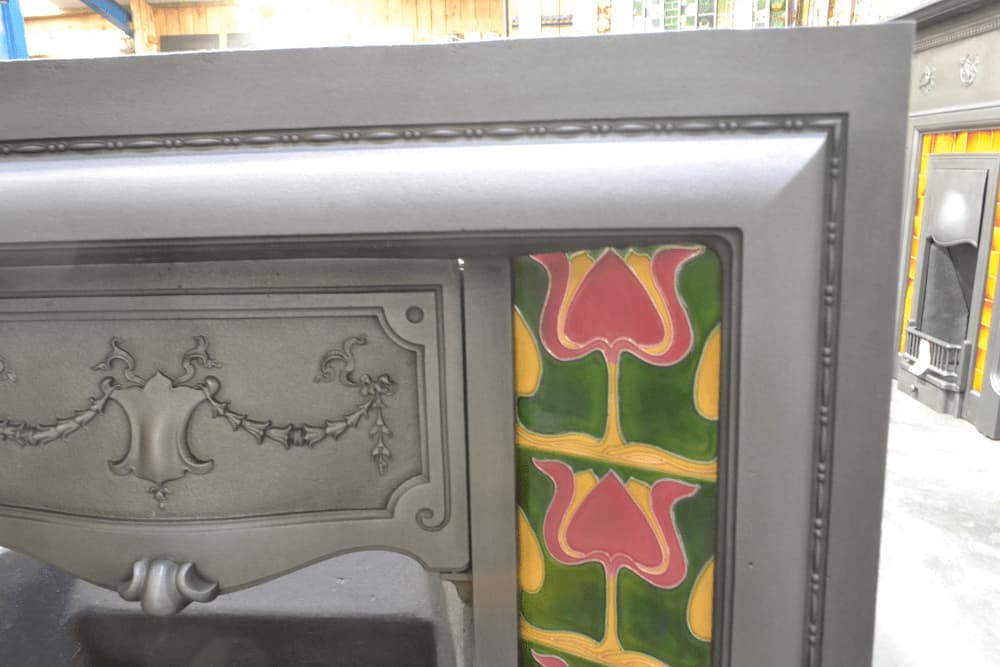 Edwardian Tiled Insert - 1569TI