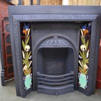 Victorian Tiled Insert 1629TI - Antique Fireplace Company