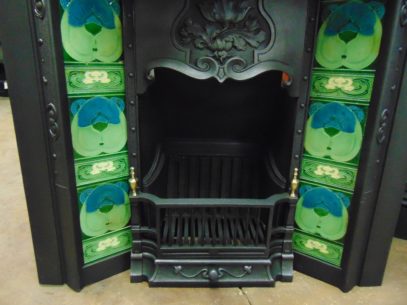 187TI_1617_Art_Nouveau_Tiled_Insert_Fireplace