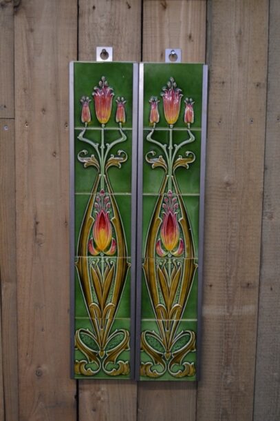 Art Nouveau Fireplace Tiles AN065