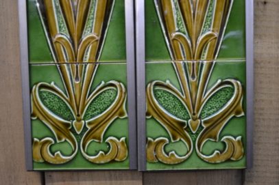 Art Nouveau Fireplace Tiles AN065