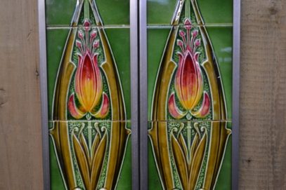 Art Nouveau Fireplace Tiles AN065