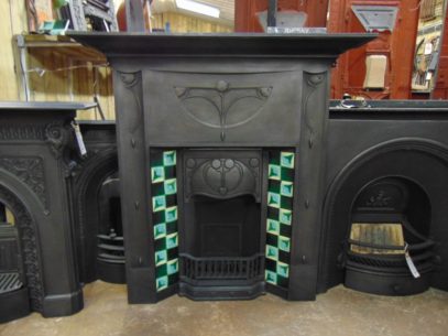 281TC_1653_Art_Nouveau_Tiled_Combination_Fireplace