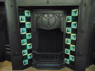 281TC_1653_Art_Nouveau_Tiled_Combination_Fireplace