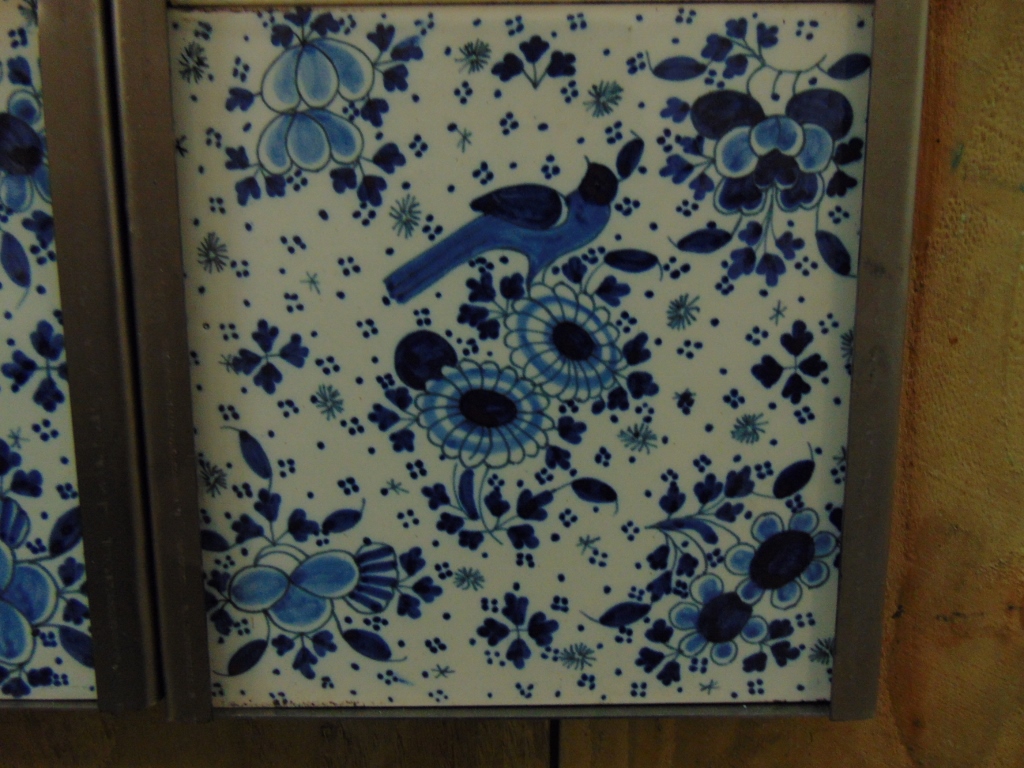 Antique Arts and Crafts Fireplace Tiles - ARTS007 - Old ...