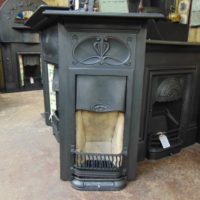 Art Nouveau Bedroom Fireplace 1713B Old Fireplaces