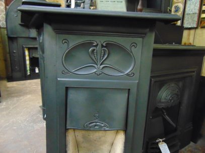 Art Nouveau Bedroom Fireplace 1713B Old Fireplaces