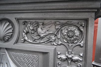 The 'Shell' Mantel Victorian Fireplace 4017B - Antique Fireplace Company