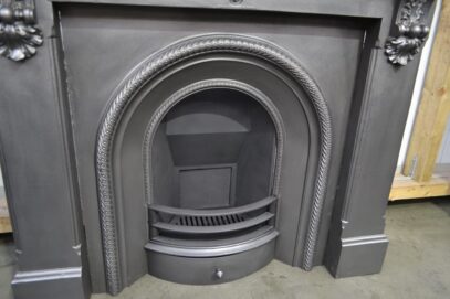 Victorian Iron Arched Insert 4213AI - Oldfireplaces