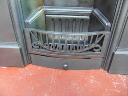 Late Victorian/ Early Edwardian Cast Iron Fireplace - 130LC-1720 - Image 9