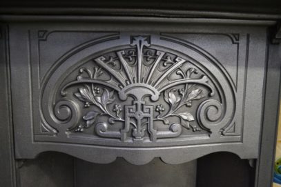 Victorian Cast Iron Tiled Insert 1728TI