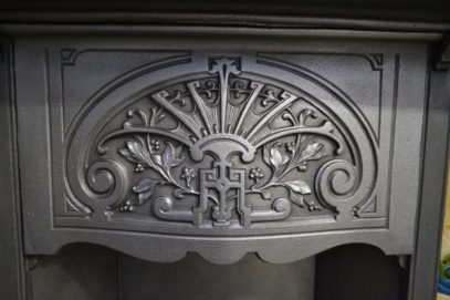 Victorian Cast Iron Tiled Insert 1728TI