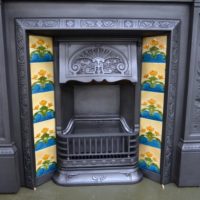 Victorian Tiled Insert - 1728TI - The Antique Fireplace Company