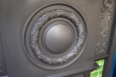 Edwardian Art Nouveau Tiled Fireplace 1745TC - Oldfireplaces