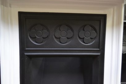 Antique Victorian Cast Iron Fireplace 1943MC Old Fireplaces