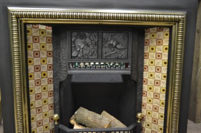 Genuine Arts & Crafts Tiled Insert 3036TI Antique Fireplace Company