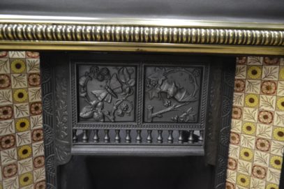 Genuine Arts & Crafts Tiled Insert 3036TI Antique Fireplace Company