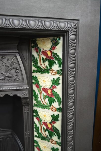 Victorian Tiled Insert 4547TI - Oldfireplaces