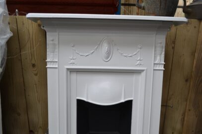 Edwardian Bedroom Fireplace Painted - 4408B