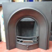 Early Victorian Arched Insert - 1803AI - The Antique Fireplace Company