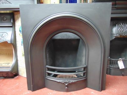 Early Victorian Arched Insert - 1803AI - The Antique Fireplace Company