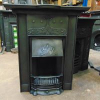 046MC_1830_Art_Nouveau_Cast_Iron_Fireplace