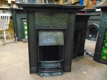 046MC_1830_Art_Nouveau_Cast_Iron_Fireplace