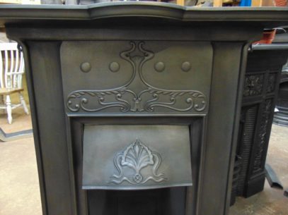 046MC_1830_Art_Nouveau_Cast_Iron_Fireplace