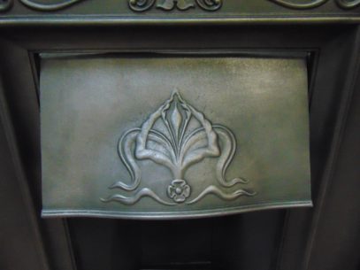 046MC_1830_Art_Nouveau_Cast_Iron_Fireplace